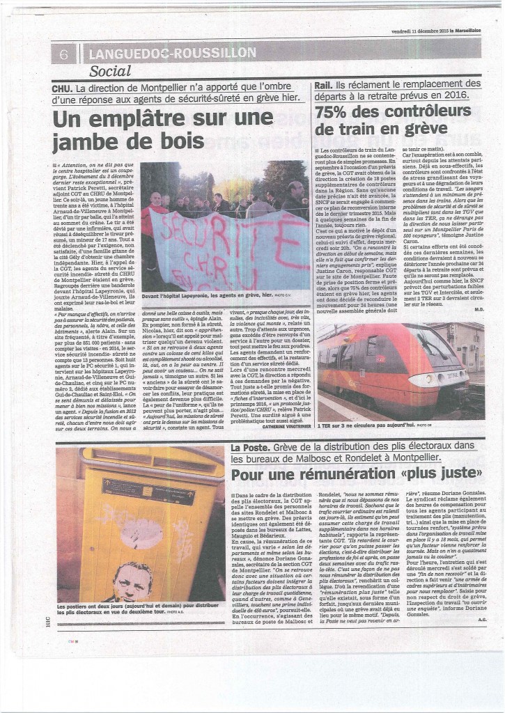 Marseillaise 11 décembre